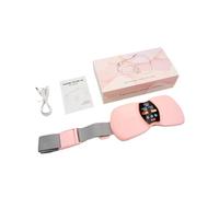 Coussin chauffant menstruel, avec 3 niveaux de chaleur, rose, ceinture chauffante portable sans fil, coussin de crampes menstruelles pour femme, améliore le confort, pour les routines quotidiennes de