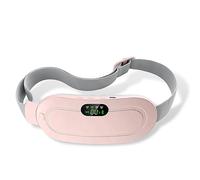 Coussin chauffant menstruel et masseur de crampes menstruelles - 3 niveaux de chaleur et modes de massage par vibration pour soulager la douleur du dos/règles pour femmes et filles