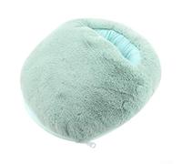 Coussin chauffant multi-usage avec connexion d'alimentation USB, garde vos pieds au chaud où que vous soyez (bleu clair)