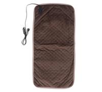 Coussin chauffant portable, 11,8 x 23,6 pouces 5 V, couverture chauffante lestée électrique sans fil avec 3 cordons chauffants de 1,5 m pour les jambes arrière, l'abdomen, cou