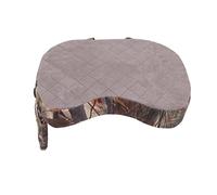 Coussin chauffant portable avec 3 modes de chauffage, design imperméable, pliable, flanelle de coton matelassé, tissu Oxford 600D camouflage pour camping, pêche, randonnée, chasse, stade