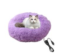 Coussin chauffant pour animal de compagnie, doux, confortable et facile à nettoyer, chargement USB pour petits chiens, lit chauffant d'intérieur fabriqué à partir de matériau doux, délicat et facile à