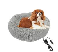 Coussin chauffant pour animal de compagnie, doux, confortable et facile à nettoyer, chargement USB pour petits chiens, lit chauffant d'intérieur fabriqué à partir de matériau doux, délicat et facile à