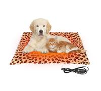 Coussin chauffant pour animaux de compagnie - Couverture thermique alimentée par USB, housse en polyester Sturdy, contrôle constant la température une chaleur stable | couchage confortable chats, chi
