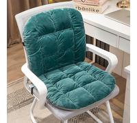 Coussin chauffant pour chaise de bureau, 4 réglages de minuterie et 9 réglages de température, coussin chauffant lavable en machine à chauffage rapide pour le confort hivernal(vert 1,A)