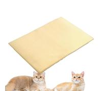 Coussin Chauffant Pour Chat,Auto-Chauffant Avec Housse Amovible,Lit Chauffant Chat Tapis Sommeil - Pour Chaton Chiot Chien Petit Et Moyen Animal De Compagnie Intérieur Extérieur Hiver Balcon Salon Apa