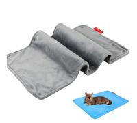 Coussin chauffant pour chat, chien, chiot, chaton, à température constante, tapis chauffant pour animaux de compagnie, anti-morsure et imperméable, tapis électrique pour chats, chiens, chiots, chatons