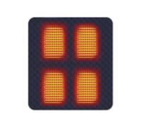 Coussin Chauffant Pour Chat - Support De Couchage Électrique En Tissu Doux, Répartition De La Chaleur Sur Plusieurs Zones, Plate-forme Légère De Repos Pour Animaux, Coussin De Relaxation Par Temps