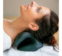 Coussin de traction cervicale chauffant Noir