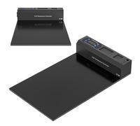 星姿 Coussin chauffant pour écran, séparateur d'écran LCD, 150 W, avec grille d'organisation à 2 composants/1 USB, contrôle de la température de 40 à 120 °C/matériau souple/chauffage rapide, pour outils