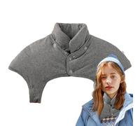 Coussin chauffant pour épaules, coussin chauffant pour cou et épaules - Tour de cou chauffant pour cou et épaules arrière | Tour de cou sans manches avec bretelles en relief pour papa et maman