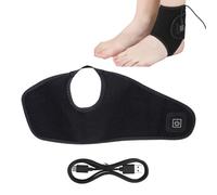 Coussin chauffant pour la cheville | Électrique portable réglable sans fil | Repose-pieds chauffant, masseur de cheville, pour Noël, anniversaire, fête des pères, voyage, détente, mère, adulte