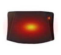 Coussin chauffant pour la taille, ceinture chauffante, ceinture chauffante USB et poche pour les mains | Chauffe-dos avec 3 réglages de chaleur, support lombaire avec ceinture