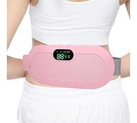 Coussin chauffant pour la vie, coussin chauffant menstruel | Chauffe-vie sans fil de voyage | Coussinets chauffants rapides réglables avec affichage numérique, 4 modes de massage vibrant Cint