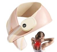 Coussin Chauffant Pour Le Cou | 3 Niveaux de Chauffage pour Soulagement du Cou,Écharpe Électrique Rechargeable par USB,pour Femmes Hommes Parents Épouse Seniors Grand-Mère Cadeaux Voyage