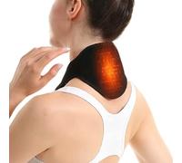 Coussin Chauffant Pour Le Cou - Chauffe-Écharpe Portable à Contrôle de Température 3 Niveaux - Compresse Chaude Électrique Pour Attelle Cervicale,pour les Femmes les Garçons les Filles les Adolescents