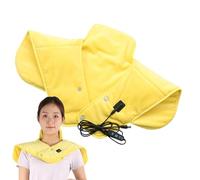 Coussin chauffant pour le cou, coussin chauffant pour les épaules - Coussin chauffant portable à chauffage rapide - Coussin chauffant USB, chauffe-cou réglable, pour maison, entreprise, voiture