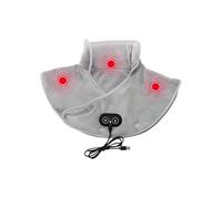 Coussin chauffant pour le cou et les épaules | Attelle de massage par vibrations | Arrêt automatique | Pour femmes et hommes âgés sur le lieu de travail, relaxation quotidienne par temps froid