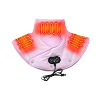 Coussin chauffant pour le cou et les épaules, coussin chauffant pour le cou et les épaules | Écharpe chauffante avec stimulateur et 3 réglages de chaleur | Coussin chauffant rapide, fonction d'arrêt