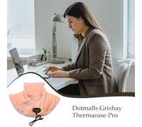 Coussin chauffant pour le cou et les épaules, coussin chauffant pour les épaules avec massage - Enveloppement d'épaule à 3 vitesses avec masseur - Coussin rapide, fonction d'arrêt