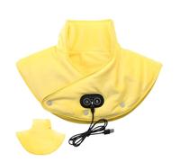 Coussin chauffant pour le cou et les épaules, coussin chauffant pour les épaules avec massage,Enveloppement de cou avec masseur et 3 réglages de chaleur - Coussin rapide, fonction