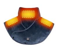 Coussin chauffant pour le cou et les épaules Coussin chauffant USB doux pour le cou avec 3 options de chaleur électrique à chauffage rapide pour maman femmes hommes, sans batterie externe, bleu