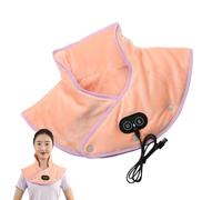 Coussin chauffant pour le cou et les épaules, enveloppement chauffant avec masseur et 3 réglages de chaleur, coussin chauffant rapide pour homme et femme, fonction d'arrêt automatique, coussin