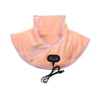 Coussin chauffant pour le cou et les épaules - Oreiller chauffant électrique avec masseur et 3 niveaux de température réglables | Oreiller thérapeutique à réchauffement rapide pour femmes et hommes, a