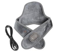 Coussin chauffant pour le cou, masseur électrique alimenté par USB avec 3 températures, réchauffeur sans fil - pour la relaxation musculaire des épaules, à la maison, au bureau, en voyage, en hiver