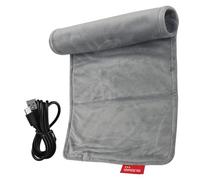 Coussin chauffant pour le dos | Tapis chauffant électrique - Charge USB | Pour cou, dos, bras, genoux, crampes, chaise, lit, voiture, lieu de travail