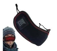 Coussin chauffant pour le nez - Dispositif nasal rechargeable à lumière rouge | Chauffe-nez sans fil réglable à 3 niveaux - Coussin de thérapie thermique pour soulager la, la respiration