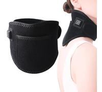 Coussin chauffant pour l'épaule - Ceinture chauffante électrique douce pour la peau - Coussin chauffant ergonomique pour le cou - Pour hommes, adolescents, adolescents, sportifs, grands-mères