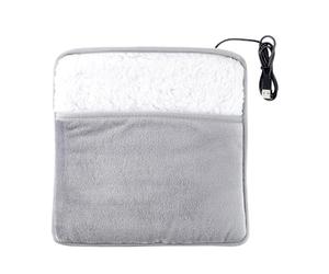 Coussin chauffant pour les pieds | Chauffe-pieds électrique moelleux et | Housse douce lavable diffuseur de chaleur apaisant | Utilisation intérieure hiver maison travail détente confort quot