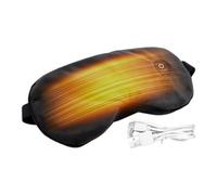 Coussin Chauffant Pour Les Yeux, Masque À Compresse Chaude, Rechargeable Sans Fil, 1000 MAh, Bandeau De Sommeil Rechargeable, Housse Souple Lavable, Pour La Blépharite, La Relaxation Des Sinus, Les Fe