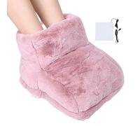 Coussin chauffant pour pieds, chauffe-pieds chauffant - Pied chauffé - Chaussons chauffants, repose-pieds chauffant, couvre-jambes de poche, chauffe-pieds pour femme, 3 réglages reg