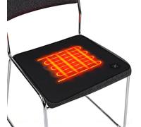 Coussin chauffant pour siège | chauffante antidérapante avec recharge USB portable à 3 niveaux imperméable | coussinets chauffants pour marches et sièges froids, pour canapé voiture camping à