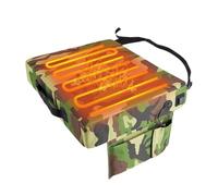 Coussin chauffant pour siège de chasse portable Camouflage | Coussins de siège pour support d'arbre pour le camping, la pêche, les concerts, les blanchisseurs