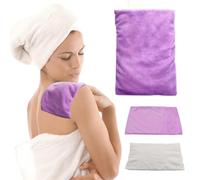 Coussin chauffant pour soulager la douleur, les crampes, les menstruations, les tensions et le stress, compresse thermique pour le cou, le dos, les épaules, l'abdomen, les articulations, argile,