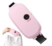 Coussin chauffant rechargeable à 4 niveaux, chauffe-abdominal réglable, coussin chauffant abdominal anti-brûlure pour menstruel, maison, sport, récupération, voyage, trajets quotidiens, lieu de