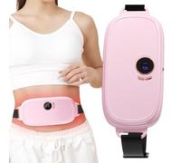 Coussin chauffant rechargeable à 4 niveaux, élastique - Coussin chauffant abdominal ergonomique pour le sport, la récupération menstruelle, l'extérieur, la maison, le travail, les trajets post-partum