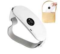 Coussin Chauffant Rechargeable Pour Soulager Les Règles Douloureuses | Ceinture Lombaire Électrique Portable Avec 3 Niveaux De Chaleur Et Massage Vibrant | Apaisement Des Crampes Abdominales Et Dorsal