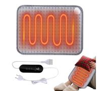 Coussin Chauffant,Réchauffeur Sans Fil Réglable Multi-Niveaux,Coussin Chauffant Corporel Électrique Chauffe-Jambes | Pour Le Cou Les Genoux Les Jambes Le Corps Massage Pour Adultes Personnes Âgées Mam