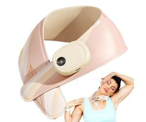Coussin chauffant réglable pour cou avec 3 niveaux | Écharpe chauffante rechargeable par USB | Pour femmes Noël, anniversaire, maman, papa, épouse, personnes âgées, grand-mère