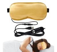 Coussin chauffant réglable pour les yeux - Compresse chauffante électrique, patch chauffant pour les yeux | Soulagement des yeux secs, compresse oculaire apaisante à température contrôlée, sangle régl