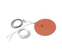 Coussin Chauffant Rond En Silicone 220 V, Diamètre 170/180/200/250/300 Mm, 310 W/380 W, Avec Thermocouple De Type K, Câble De 1,5 M Et Thermostat 180 °C.(180C thermostat,110v,220W 180mm)