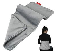 Coussin chauffant USB 24 x 12 pouces 5 V Coussin chauffant électrique à chaleur rapide Couverture chauffante portable en graphène Tapis lavable pour animaux de compagnie, hommes, femmes