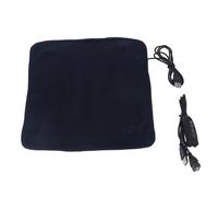 Coussin chauffant USB avec 3 vitesses de température et minuterie, tapis chauffant électrique pour jambe, taille, portable, garde au chaud, fabriqué en polyester confortable, sans danger, alimentation