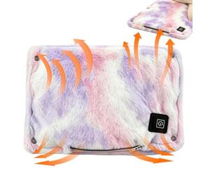 Coussin Chauffant USB Chauffe-Mains Portable avec 3 Niveaux de Chaleur | Petit Coussin Chauffant pour Lieu de Travail Camping Lit Maison Chambre Canapé Bureau Dortoir Appartement