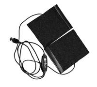 Coussin chauffant USB électrique : tapis chauffant compact, contrôle de température flexible, relaxation et temps froid | Thérapie de chauffage douce, support pour muscles, articulation