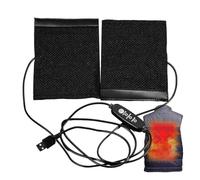 Coussin chauffant USB portable, sangle flexible à brancher, coussin chauffant pour voiture, voyage, pour le cou, les épaules, le corps, le lit, le bureau, les genoux, les pieds, le camping